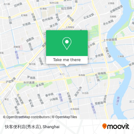 快客便利店(秀水店) map