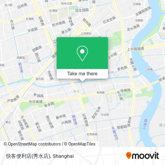 快客便利店(秀水店) map