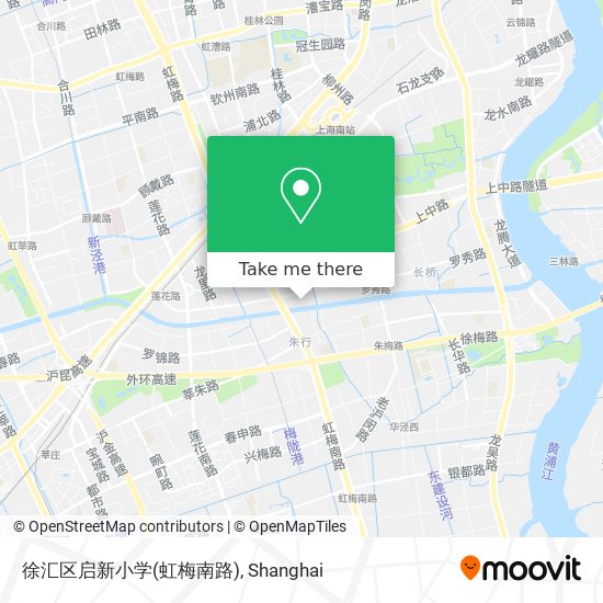 徐汇区启新小学(虹梅南路) map