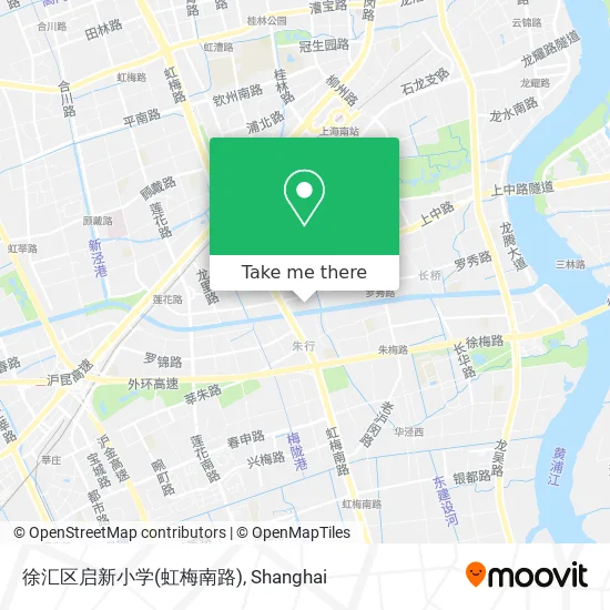 徐汇区启新小学(虹梅南路) map