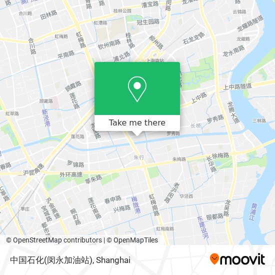 中国石化(闵永加油站) map