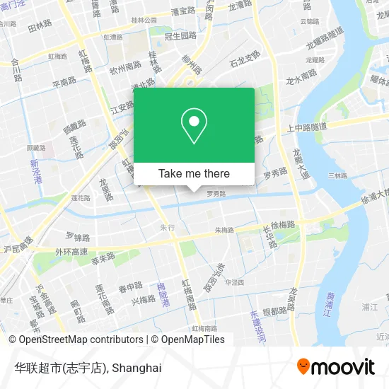 华联超市(志宇店) map