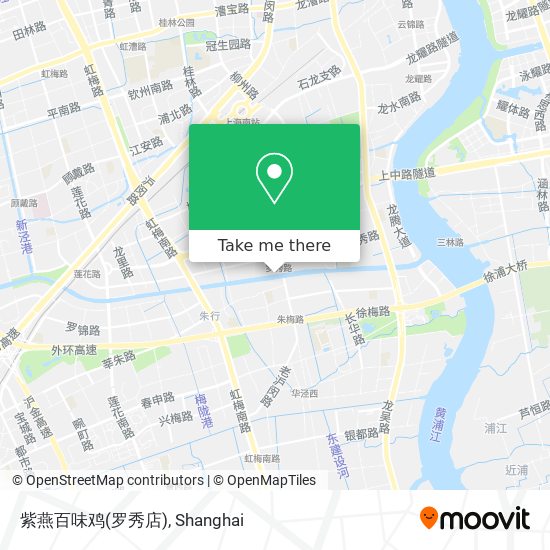 紫燕百味鸡(罗秀店) map