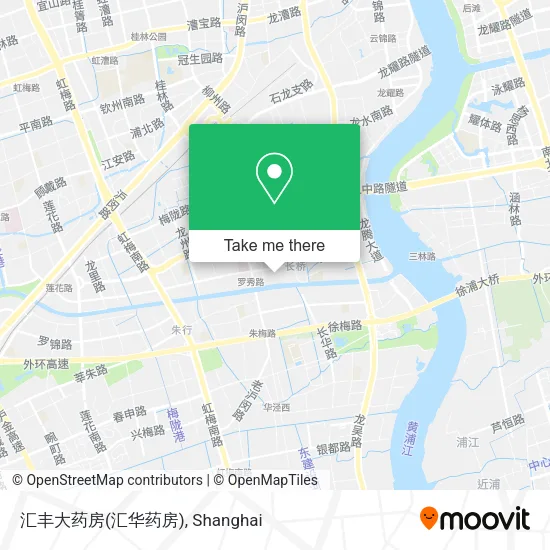 汇丰大药房(汇华药房) map