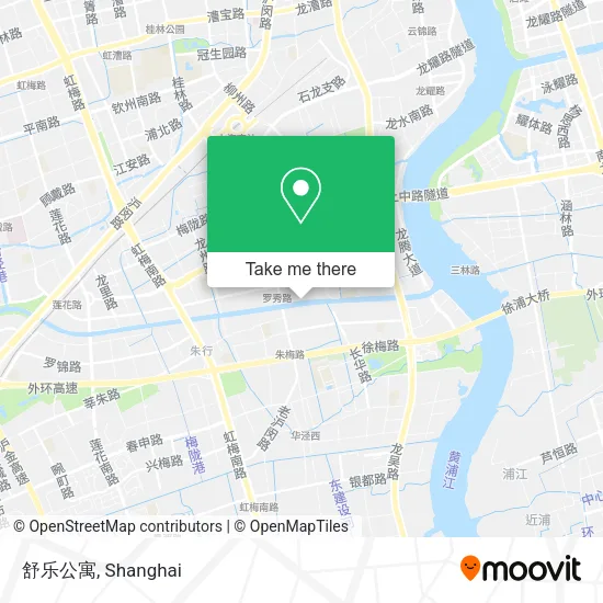舒乐公寓 map