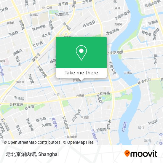 老北京涮肉馆 map