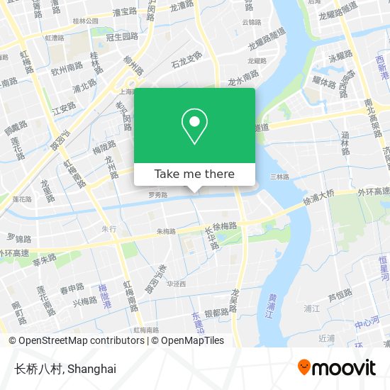 长桥八村 map