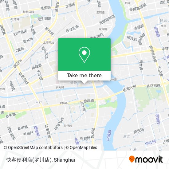 快客便利店(罗川店) map