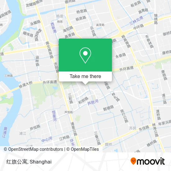 红旗公寓 map