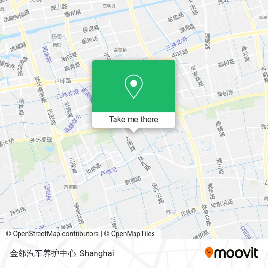 金邻汽车养护中心 map
