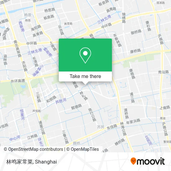 林鸣家常菜 map