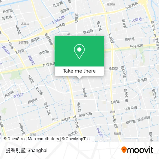 提香别墅 map
