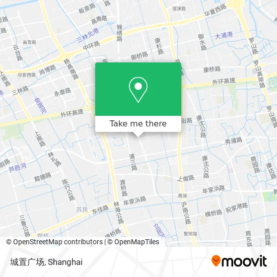 城置广场 map