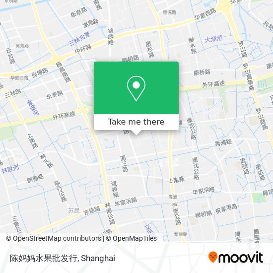 陈妈妈水果批发行 map