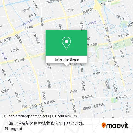 上海市浦东新区康桥镇龙腾汽车用品经营部 map