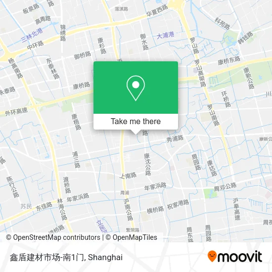 鑫盾建材市场-南1门 map