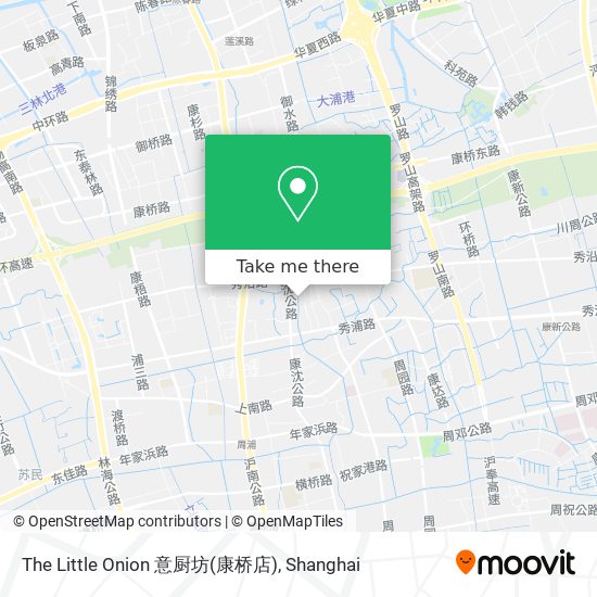 The Little Onion 意厨坊(康桥店) map