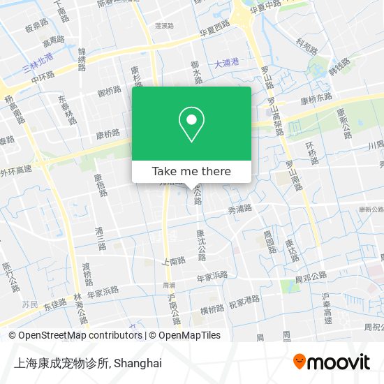 上海康成宠物诊所 map