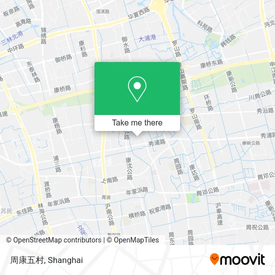 周康五村 map