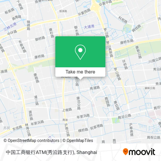 中国工商银行ATM(秀沿路支行) map