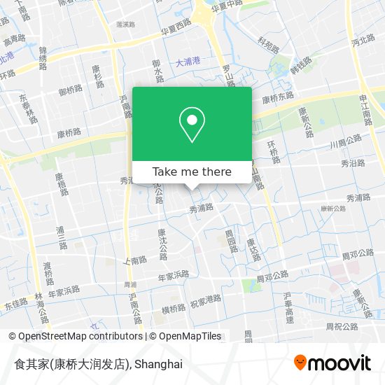 食其家(康桥大润发店) map