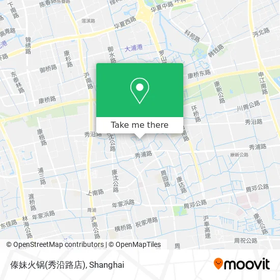 傣妹火锅(秀沿路店) map