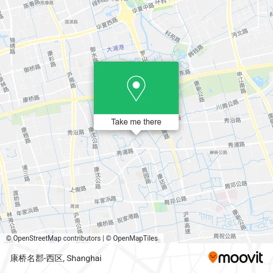 康桥名郡-西区 map