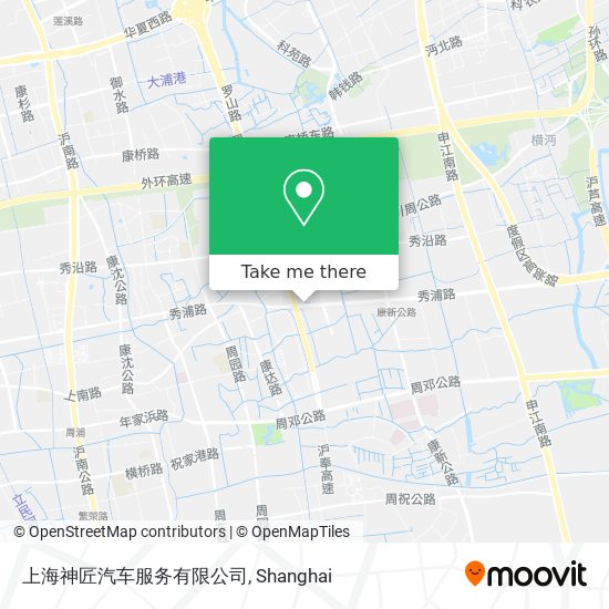 上海神匠汽车服务有限公司 map
