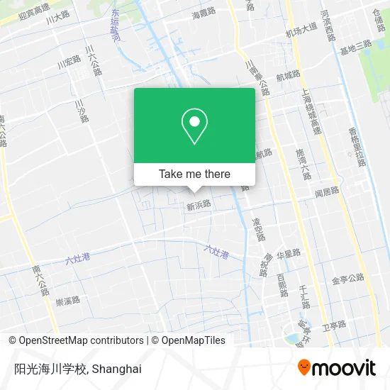 阳光海川学校 map