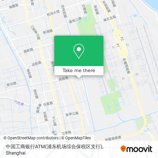 中国工商银行ATM(浦东机场综合保税区支行) map