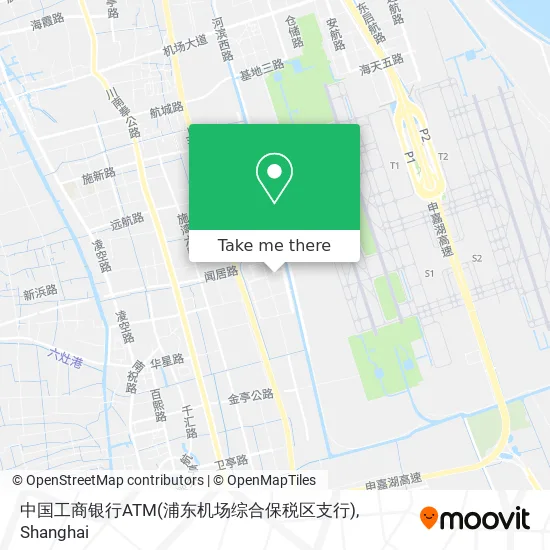 中国工商银行ATM(浦东机场综合保税区支行) map