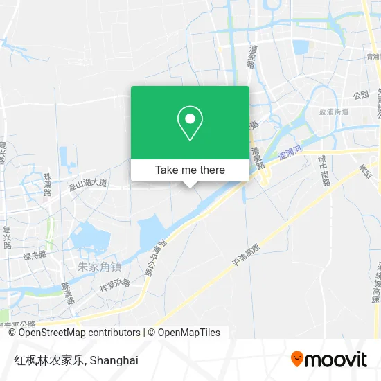 红枫林农家乐 map