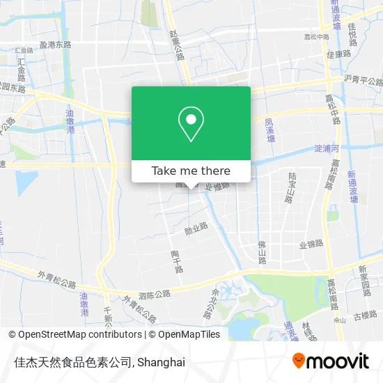 佳杰天然食品色素公司 map