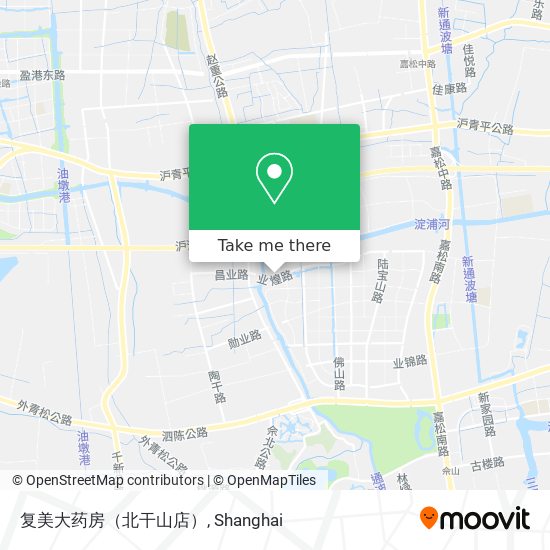 复美大药房（北干山店） map