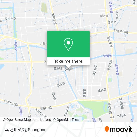 马记川菜馆 map