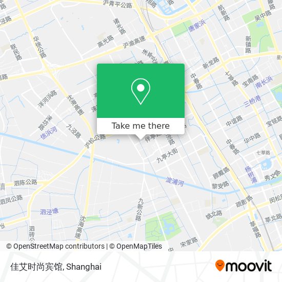 佳艾时尚宾馆 map