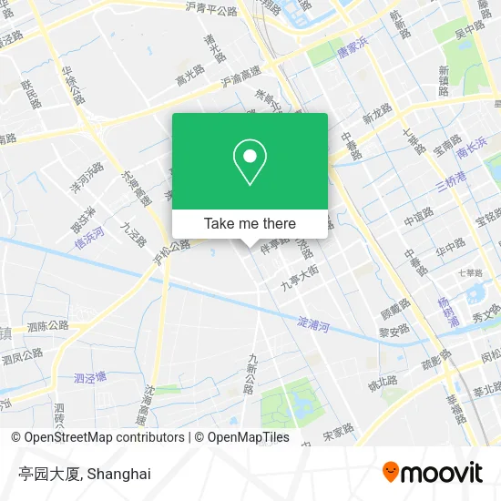亭园大厦 map