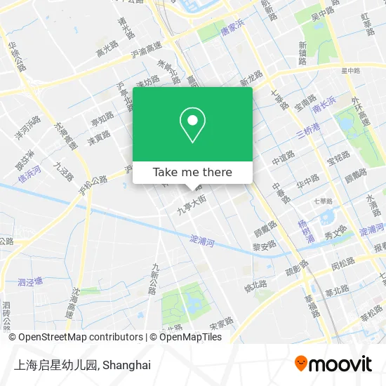 上海启星幼儿园 map