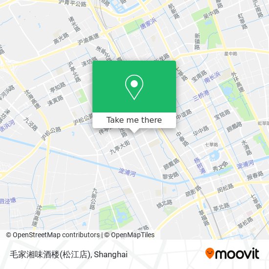 毛家湘味酒楼(松江店) map