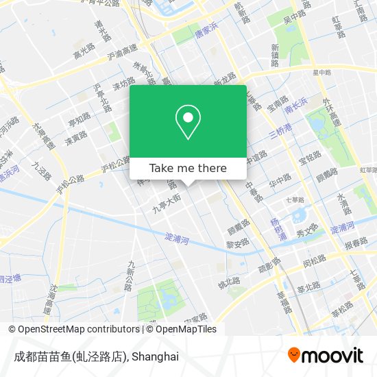 成都苗苗鱼(虬泾路店) map