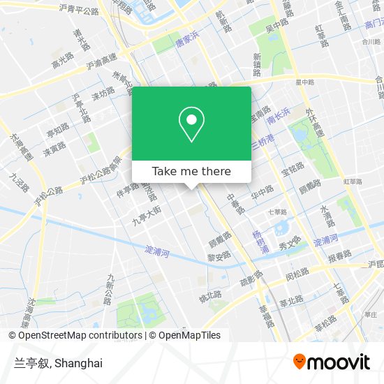 兰亭叙 map