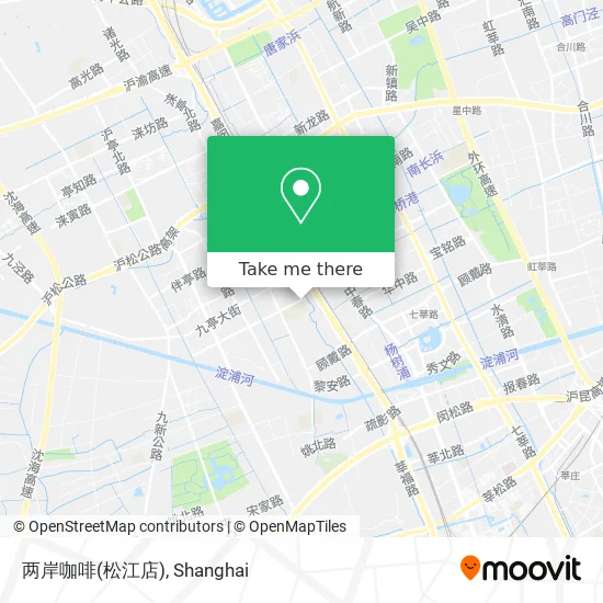 两岸咖啡(松江店) map