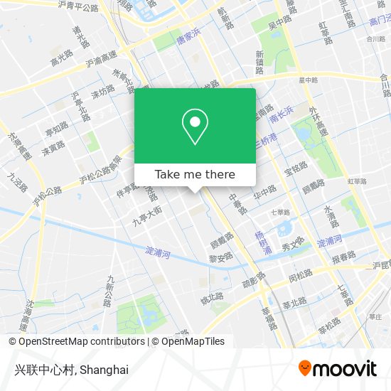 兴联中心村 map