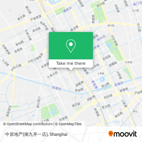 中原地产(南九亭一店) map