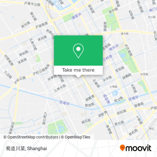 蜀道川菜 map