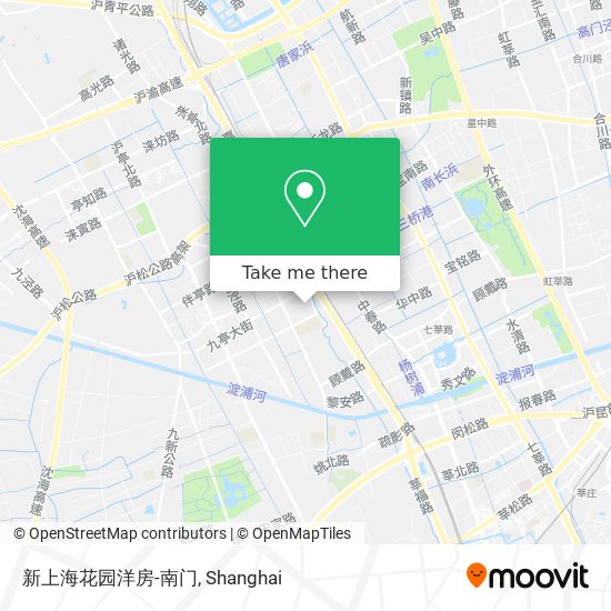 新上海花园洋房-南门 map