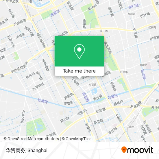 华贸商务 map
