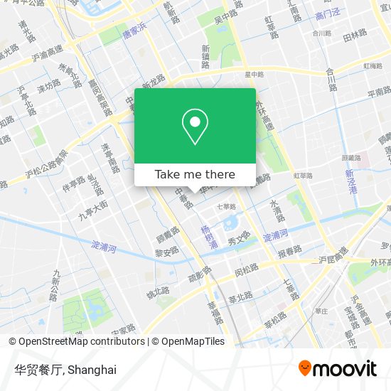 华贸餐厅 map