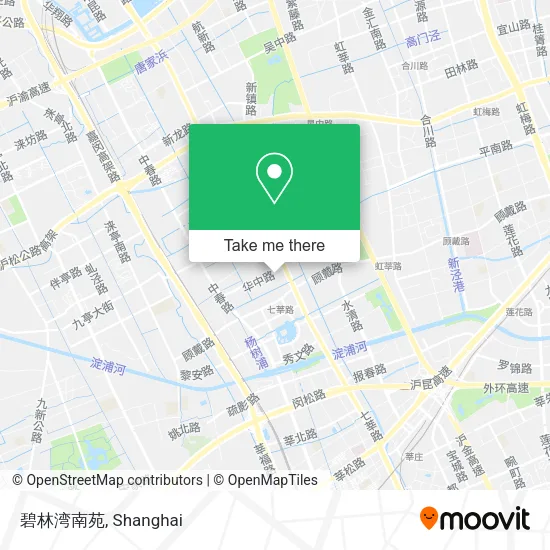 碧林湾南苑 map