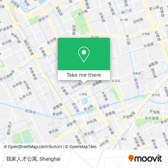 我家人才公寓 map